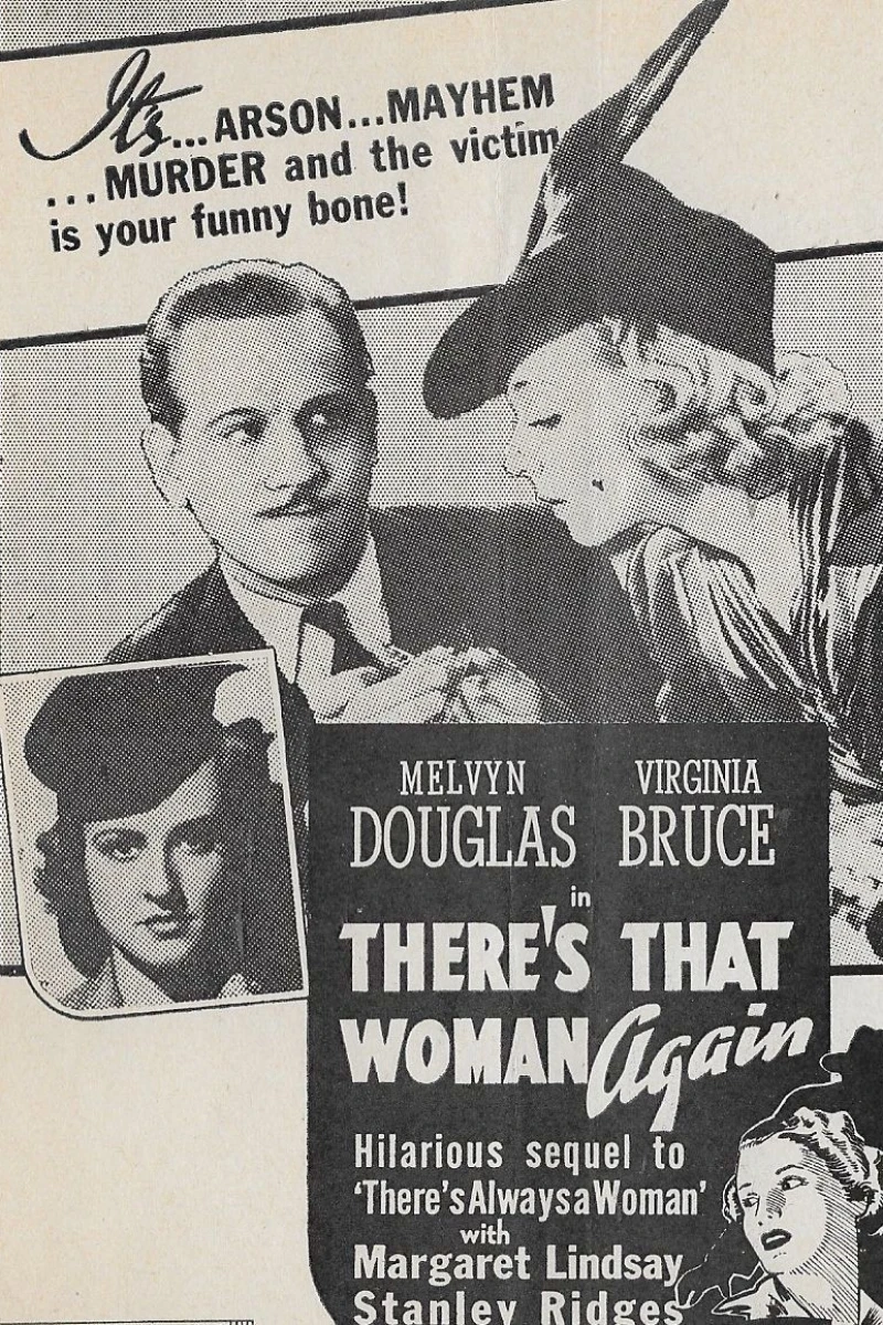 There's That Woman Again Poster
