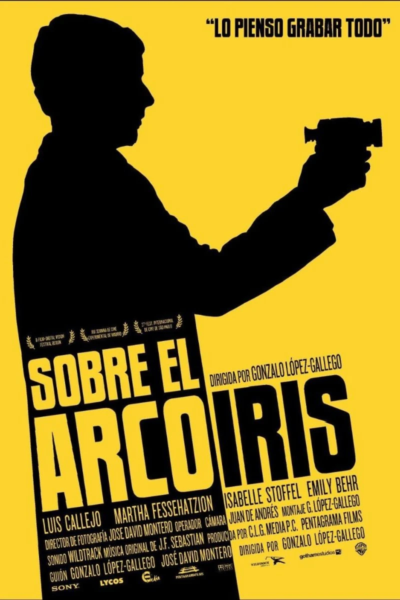 Sobre el arco iris Poster