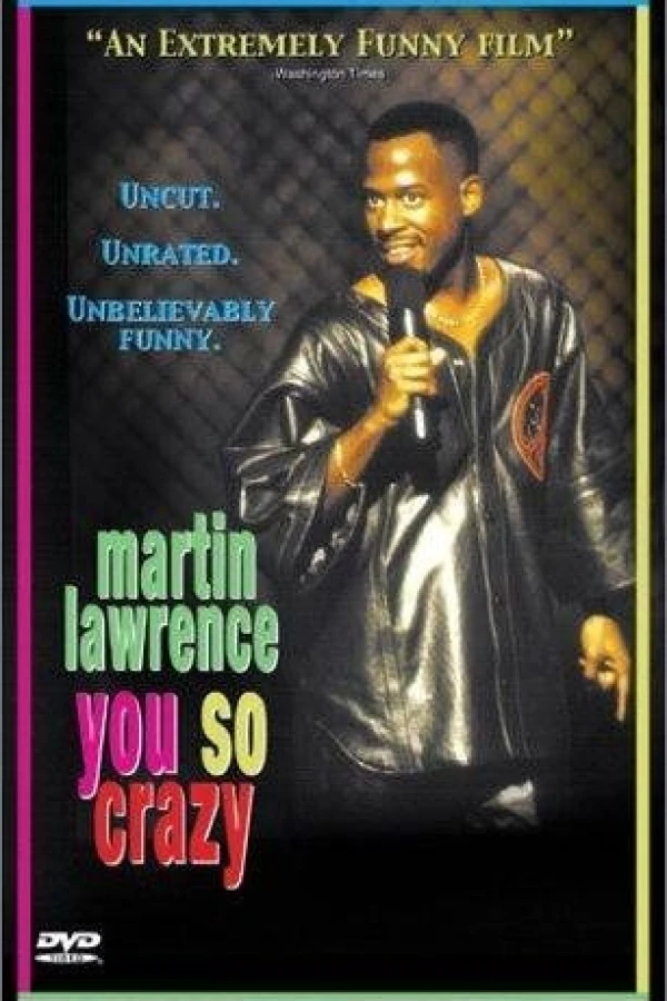 Martin Lawrence: You So Crazy Poster