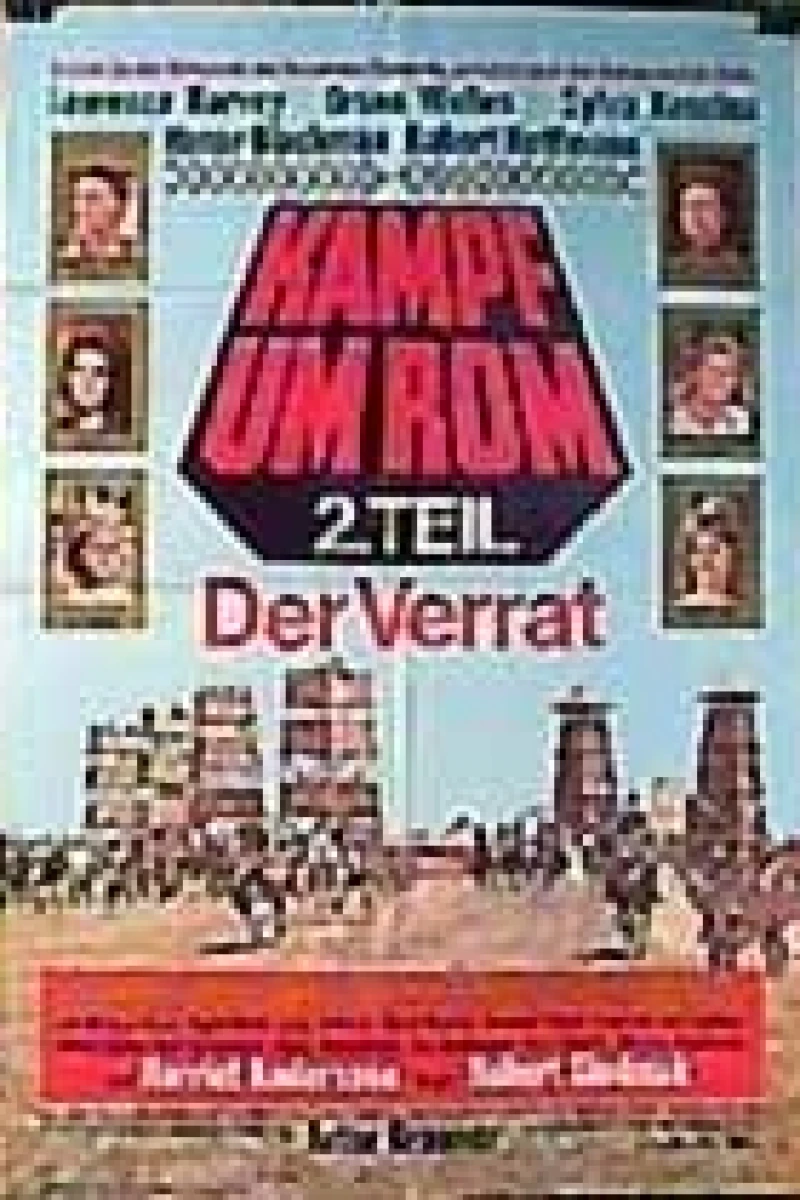 Kampf um Rom II - Der Verrat Poster