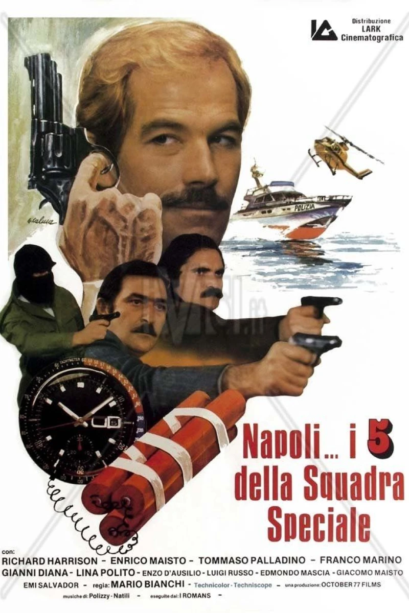 Naples: Five Men Special Squad Poster