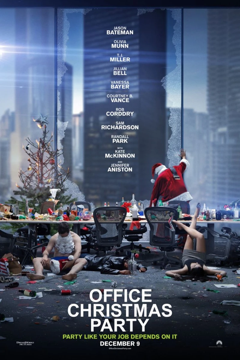 Office Christmas Party Poster