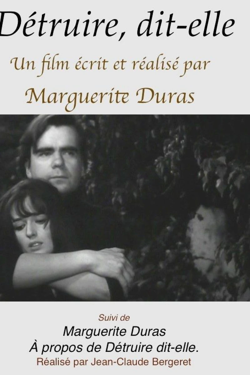 Détruire dit-elle Poster