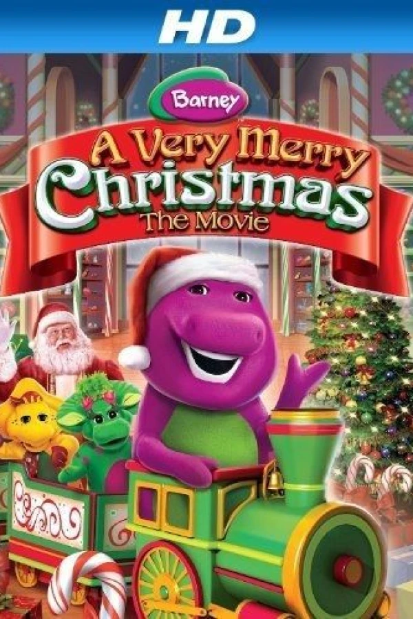 Barney: A Very Merry Christmas: The movie Poster