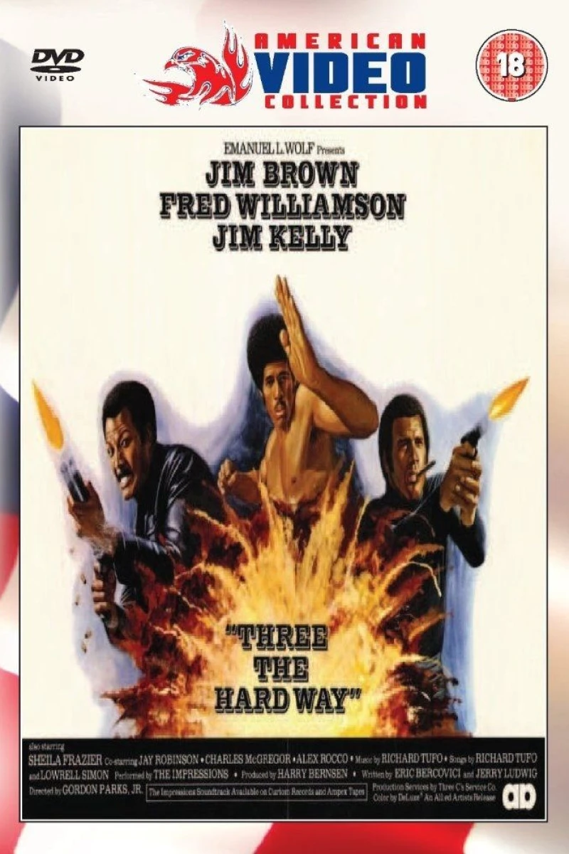 Three the Hard Way Poster