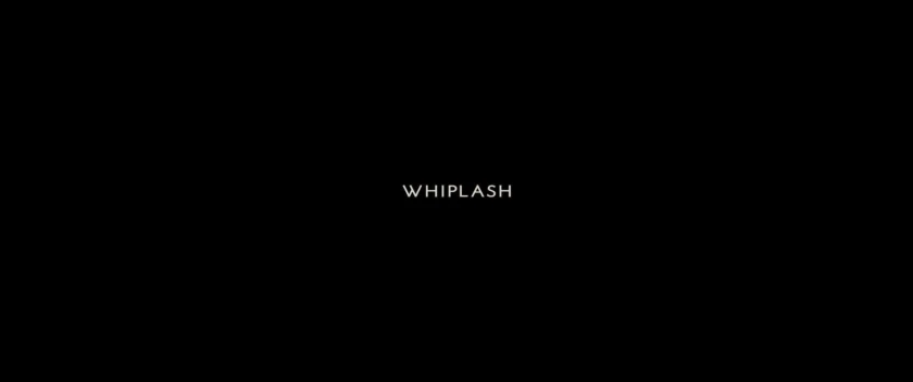 Whiplash Title Card Whiplash Title Card