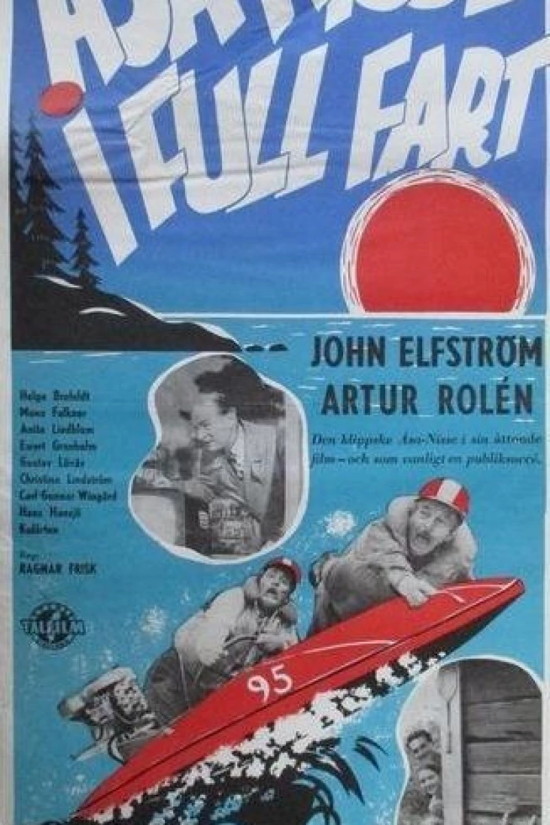 Åsa-Nisse i full fart Poster