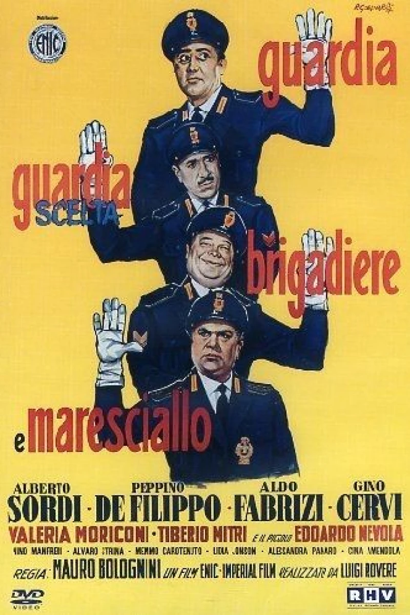 Guardia, guardia scelta, brigadiere e maresciallo Poster