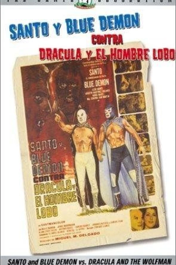 Santo y Blue Demon vs Drácula y el Hombre Lobo Poster