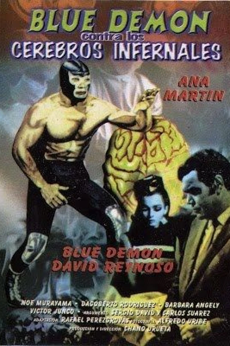 Blue Demon contra cerebros infernales Poster