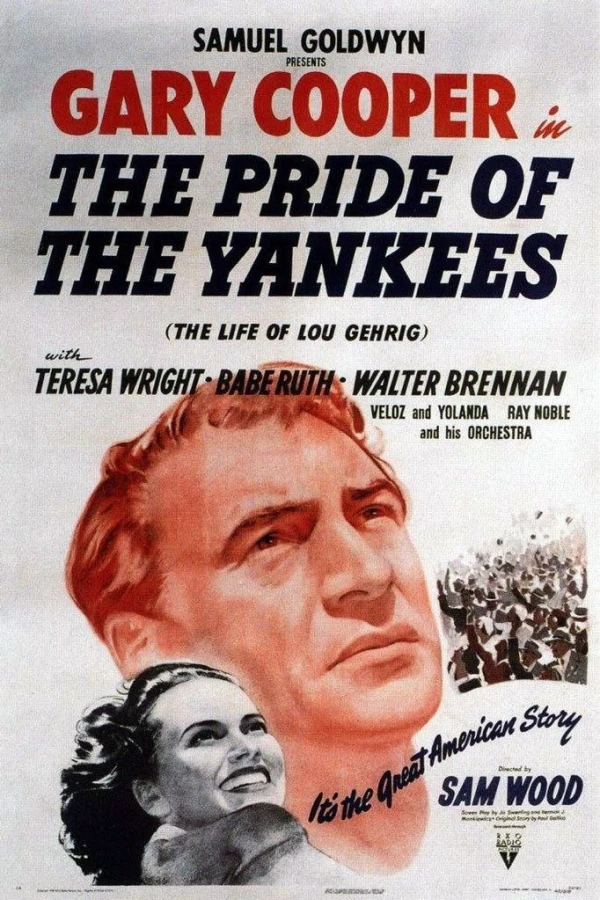 The Pride of the Yankees Poster