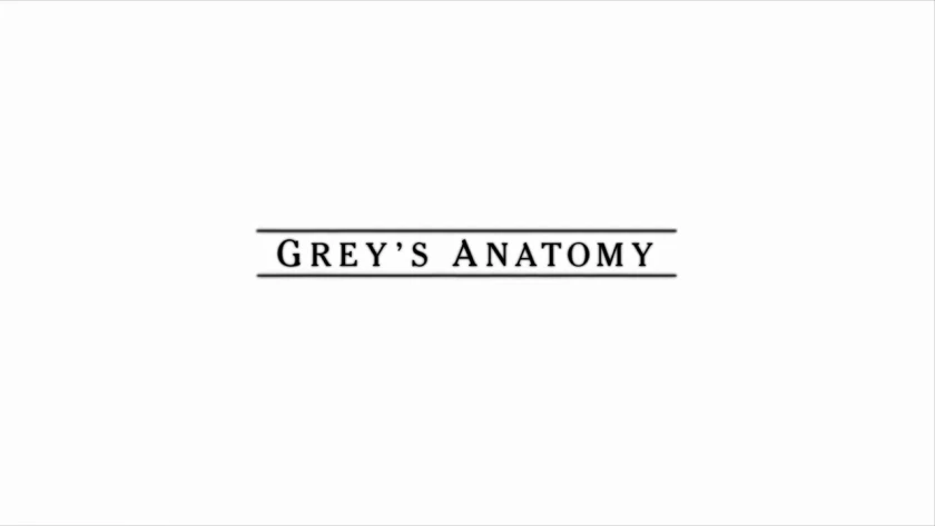 Grey's Anatomy Title Card