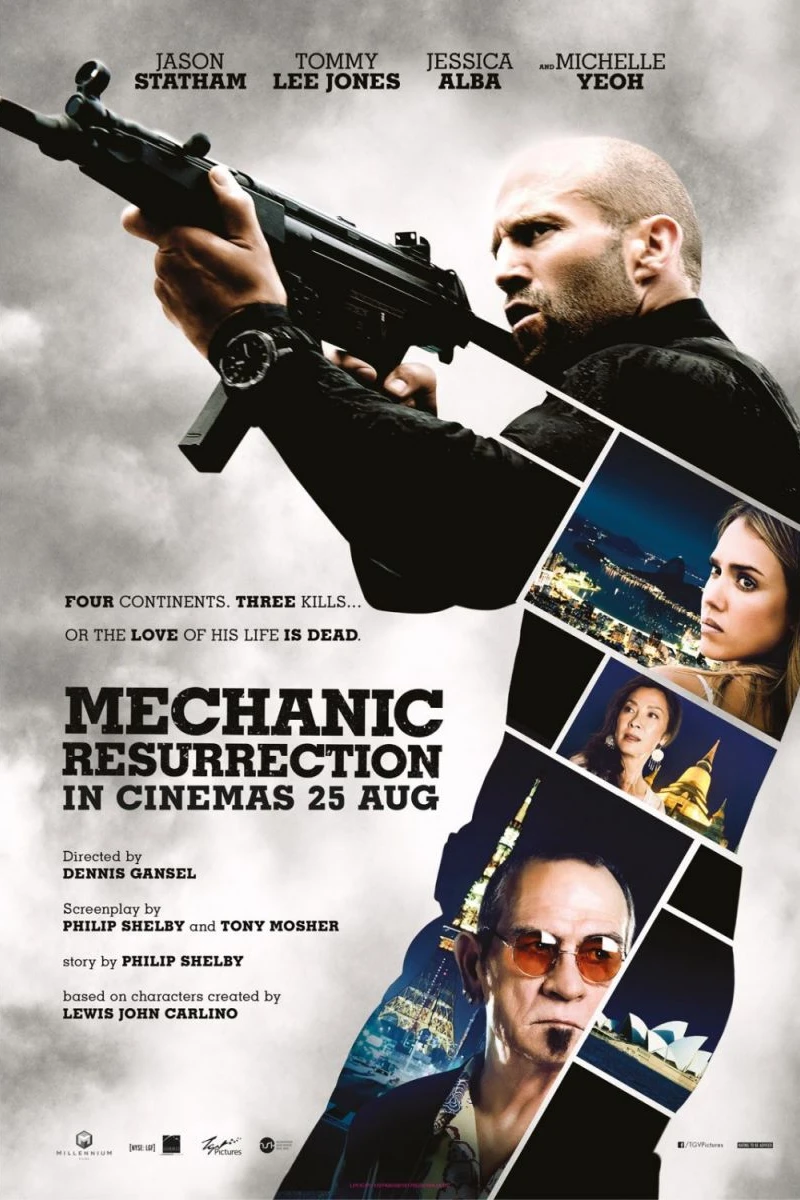 Mechanic Resurrection Poster