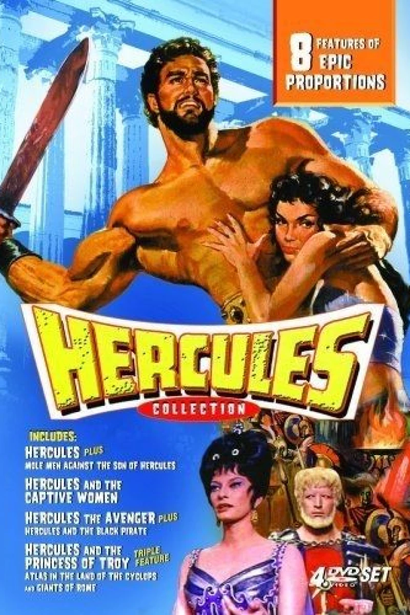 Hercules and the Black Pirate Poster