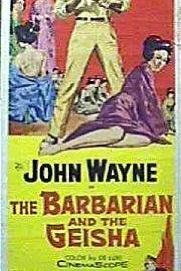 The Barbarian and the Geisha Poster