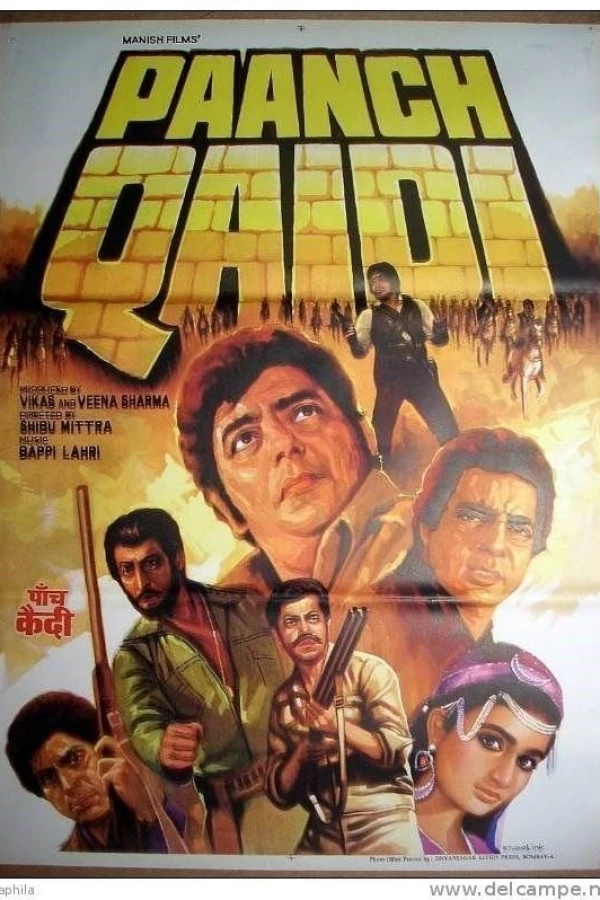 Paanch Qaidi Poster