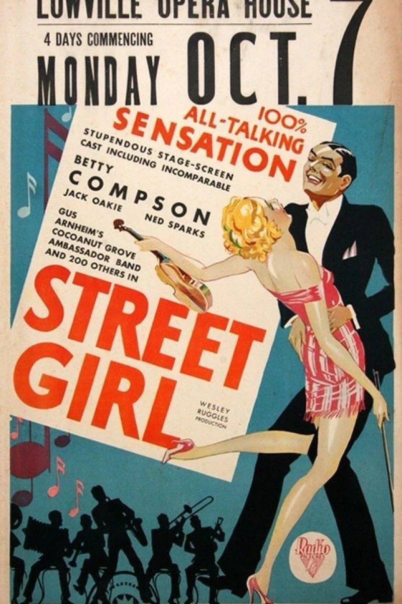 Street Girl Poster