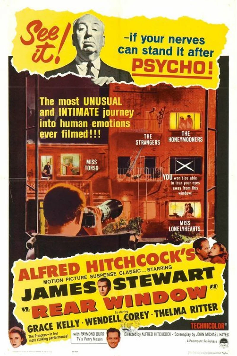 Alfred Hitchcock's Rear Window Poster