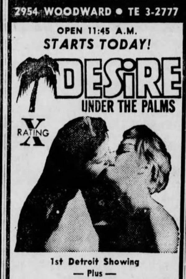 Desire Under the Palms Poster