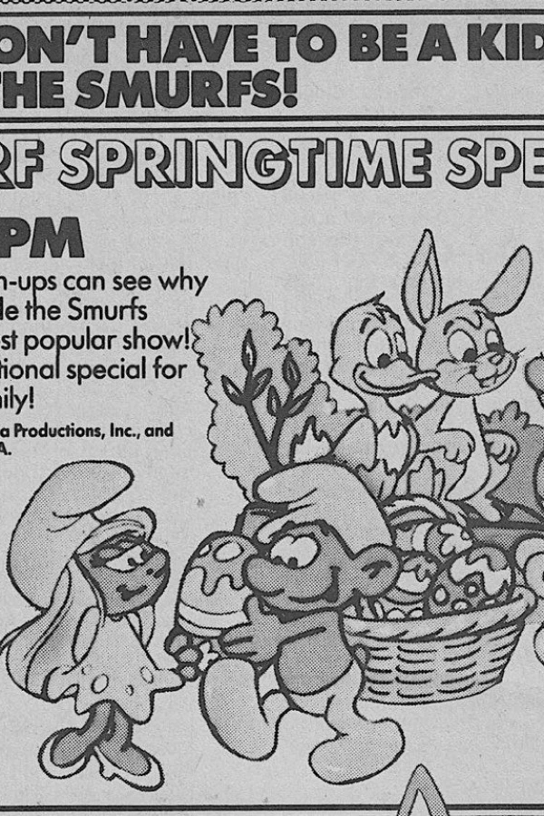 The Smurfs Springtime Special Poster