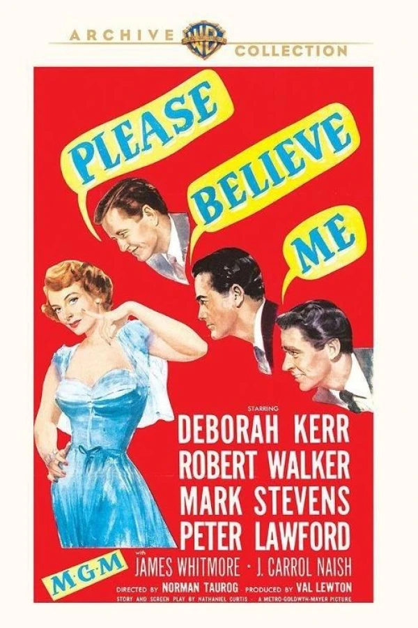 Please Believe Me Poster