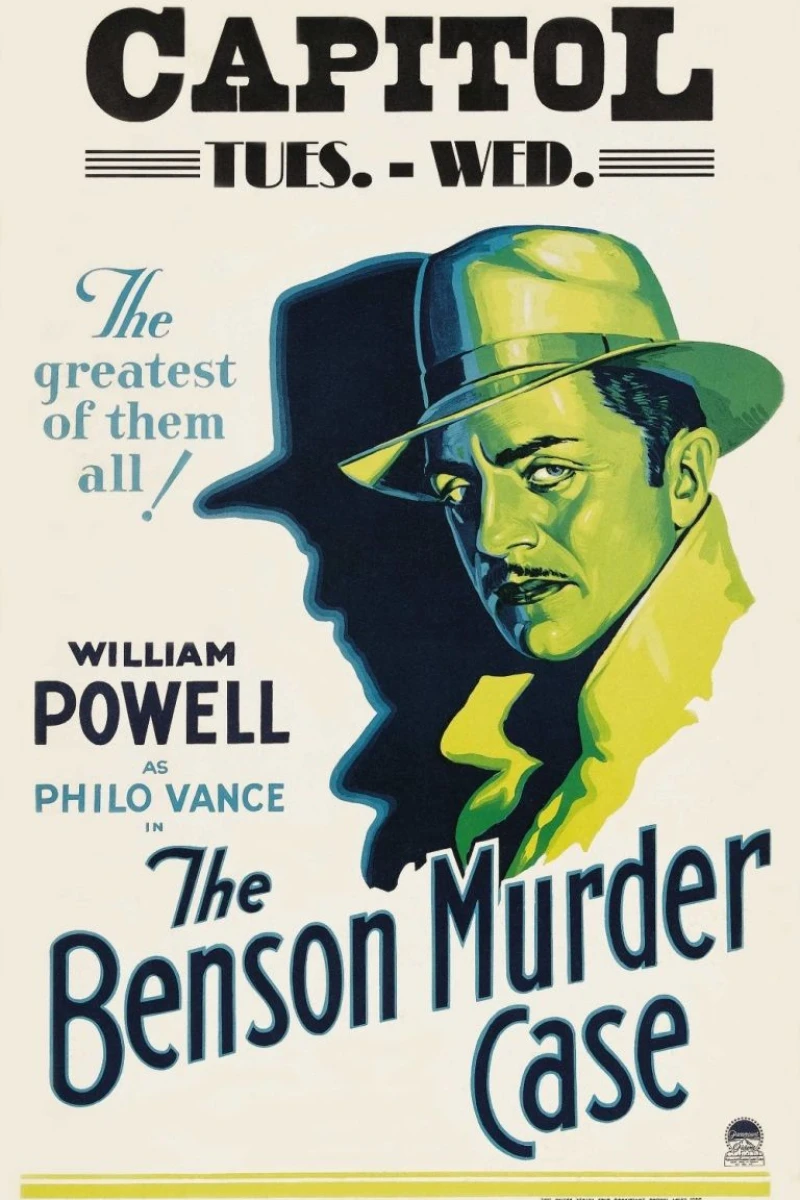 The Benson Murder Case Poster