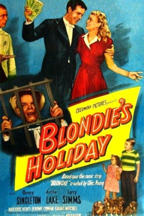 Blondie's Holiday Poster