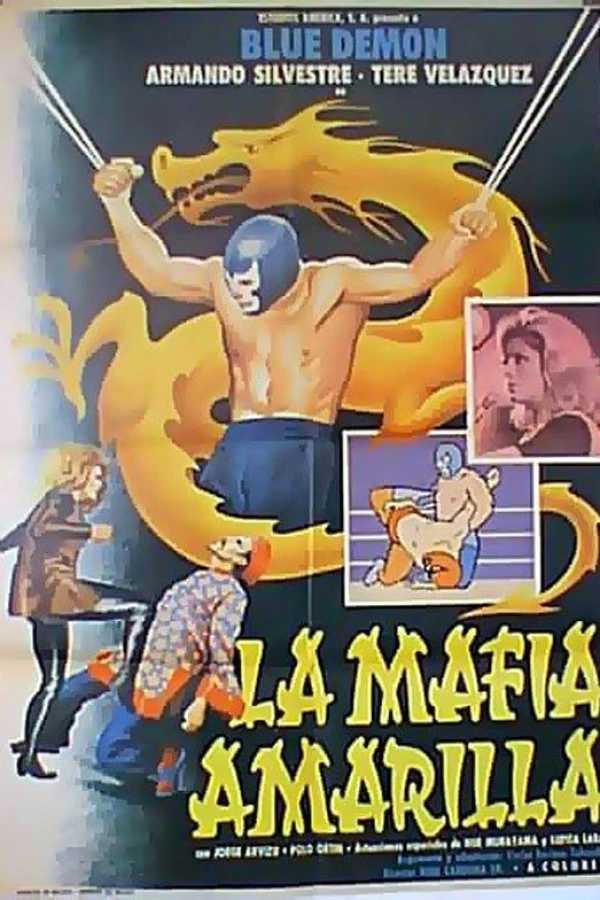 Blue Demon vs. the Yellow Mafia Poster