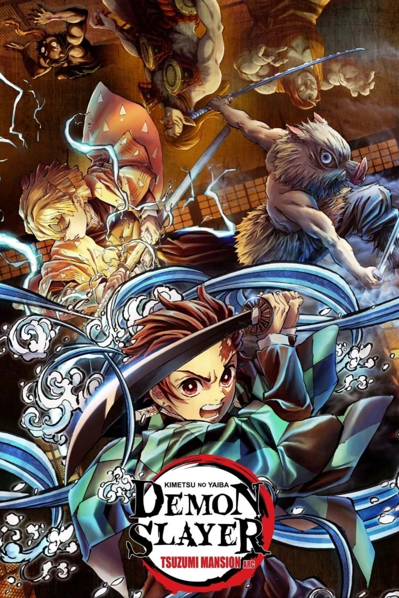 Demon Slayer: Kimetsu no Yaiba - Tsuzumi Mansion Arc Poster