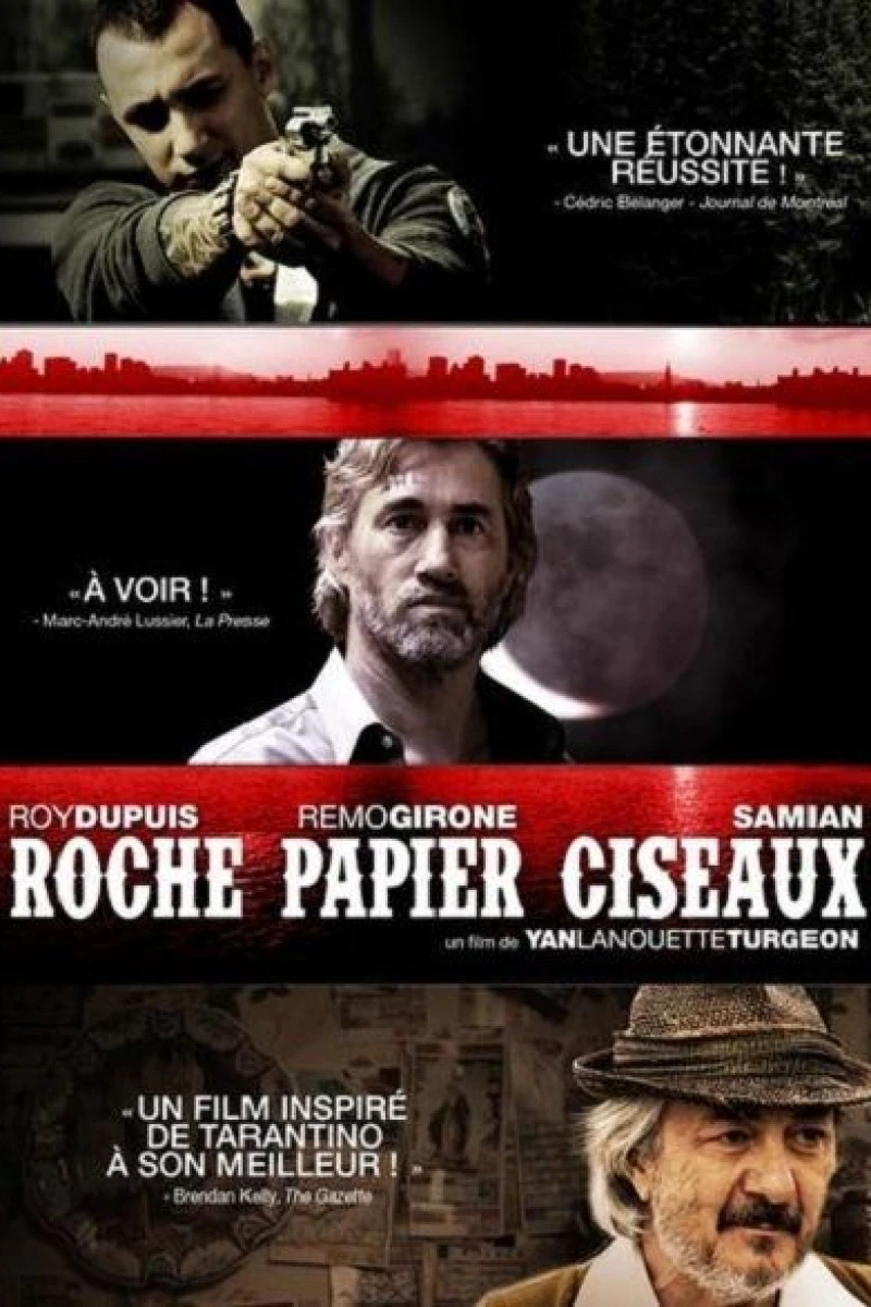 Roche papier ciseaux Poster