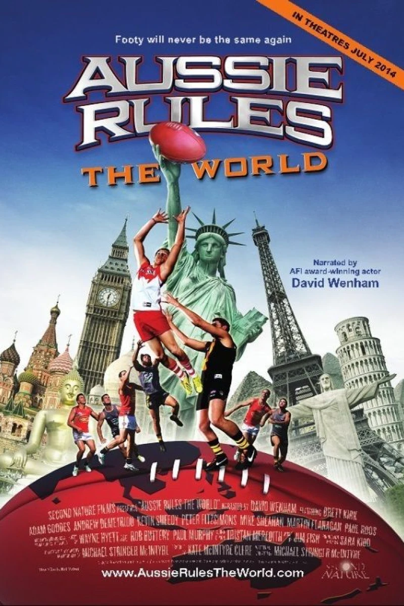 Aussie Rules the World Poster
