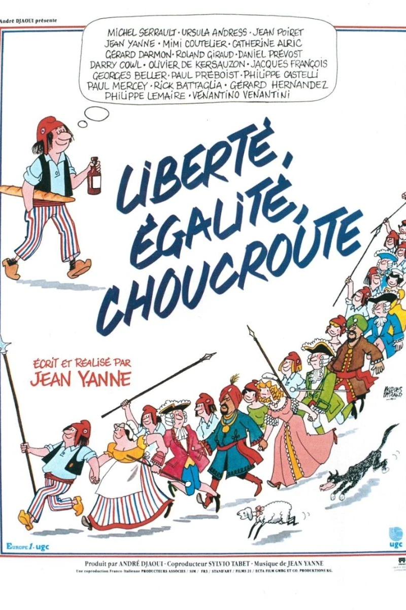 Liberté, égalité, choucroute Poster