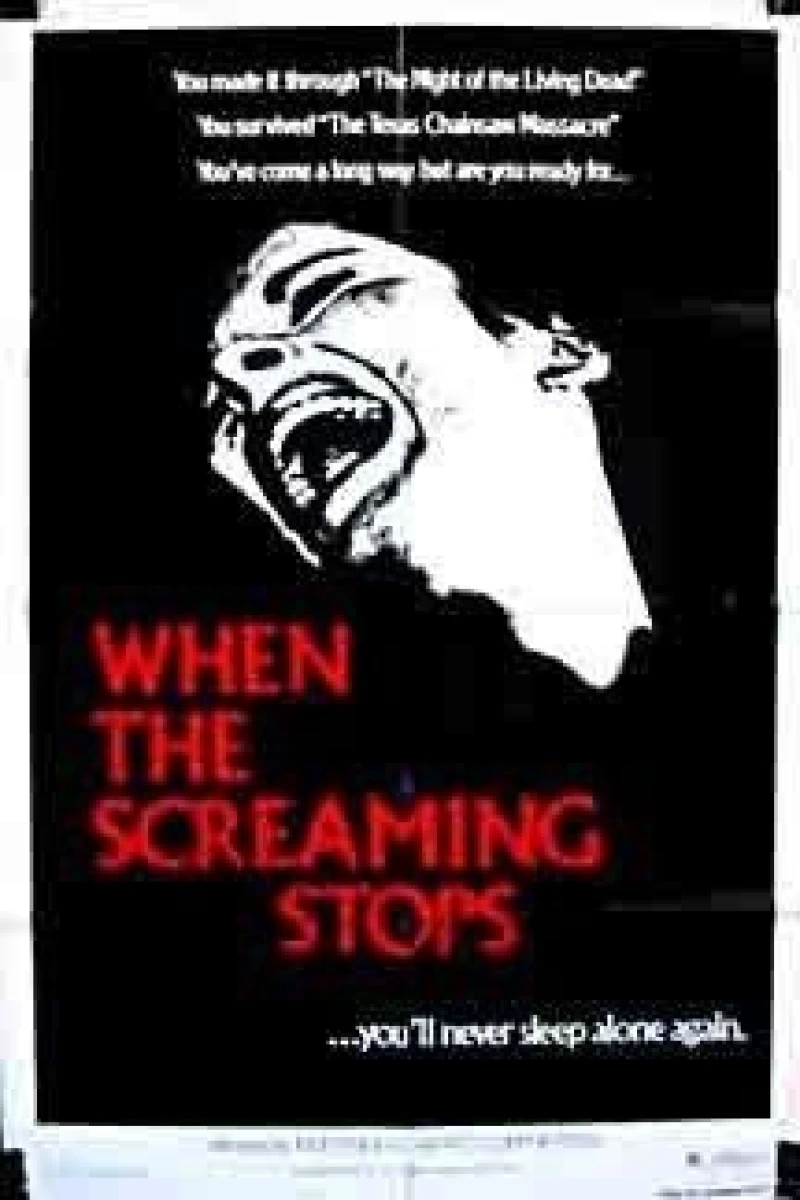 The Night the Screaming Stopped Poster