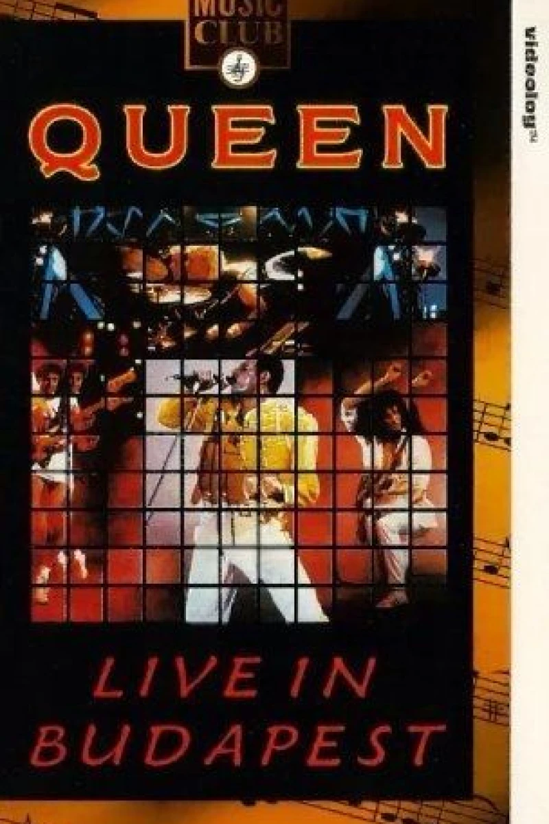 Queen Live in Budapest Poster