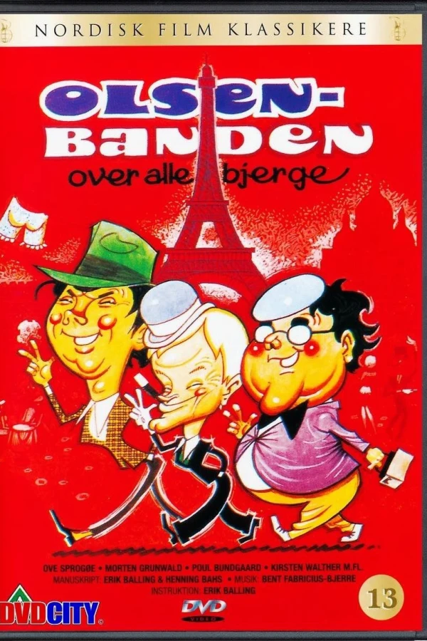 Olsen-banden over alle bjerge! Poster