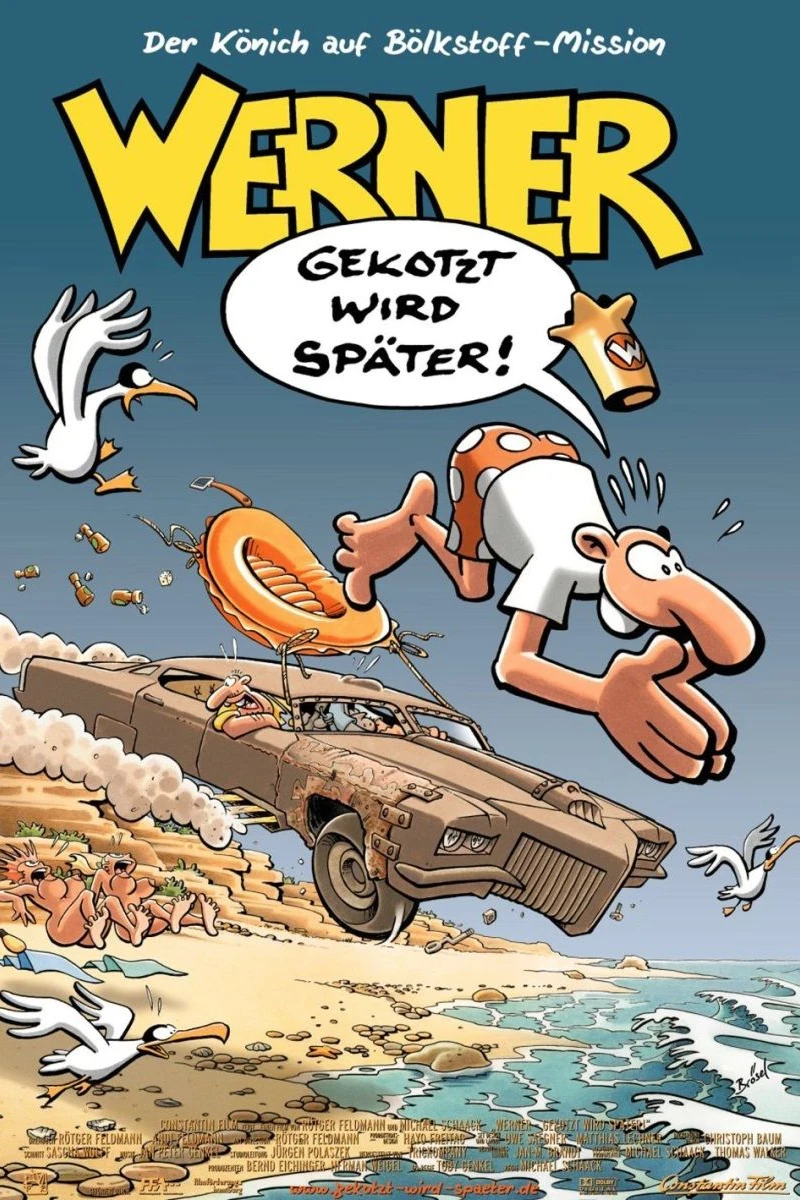 Werner - Gekotzt wird später! Poster