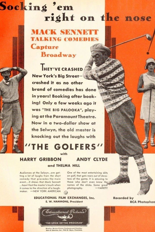 The Golfers Poster