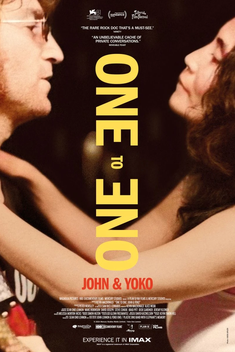 One to One: John Yoko Poster