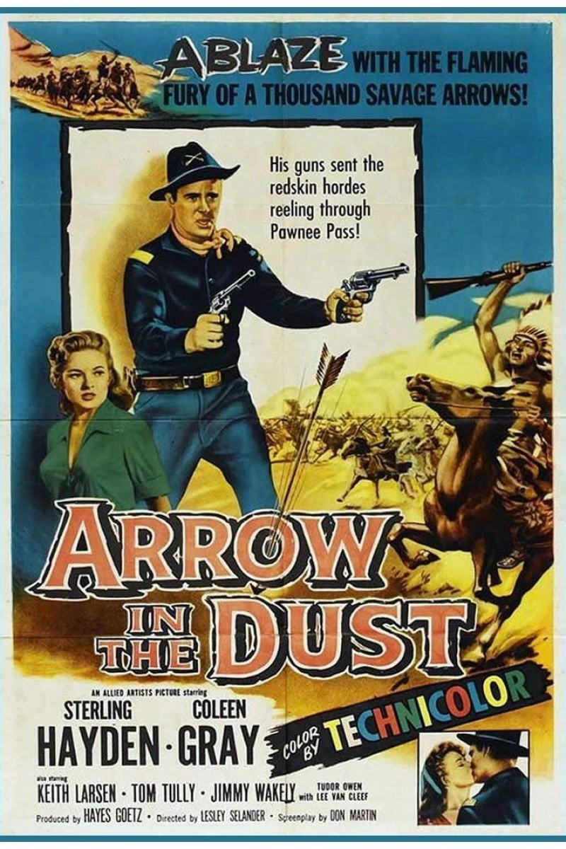 Arrow in the Dust Poster