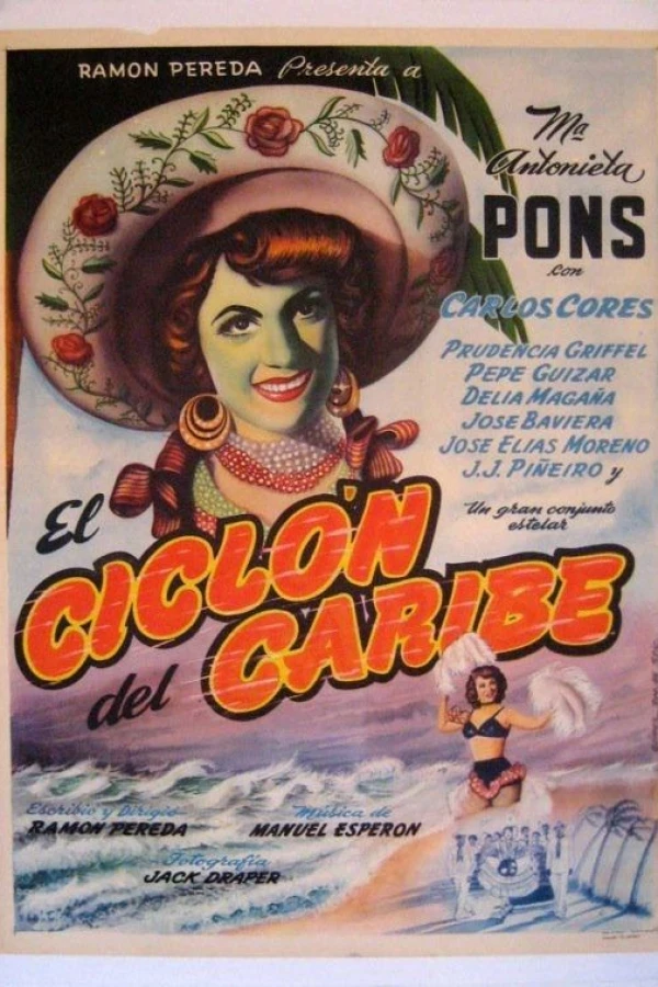 El ciclón del Caribe Poster