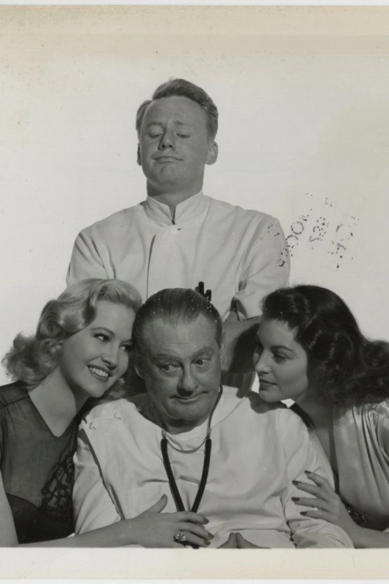 Three Men in White Poster