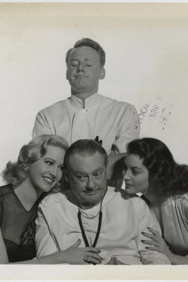 Three Men in White Poster