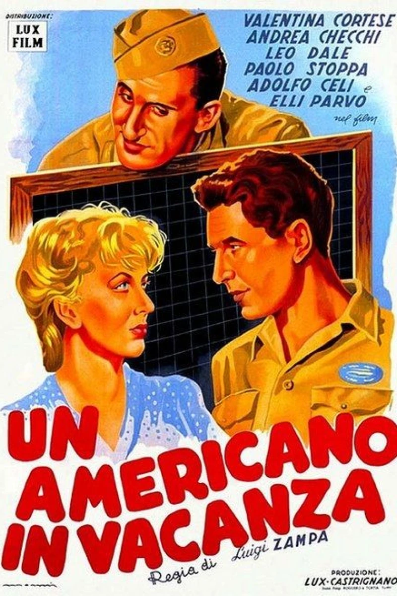 Un americano in vacanza Poster