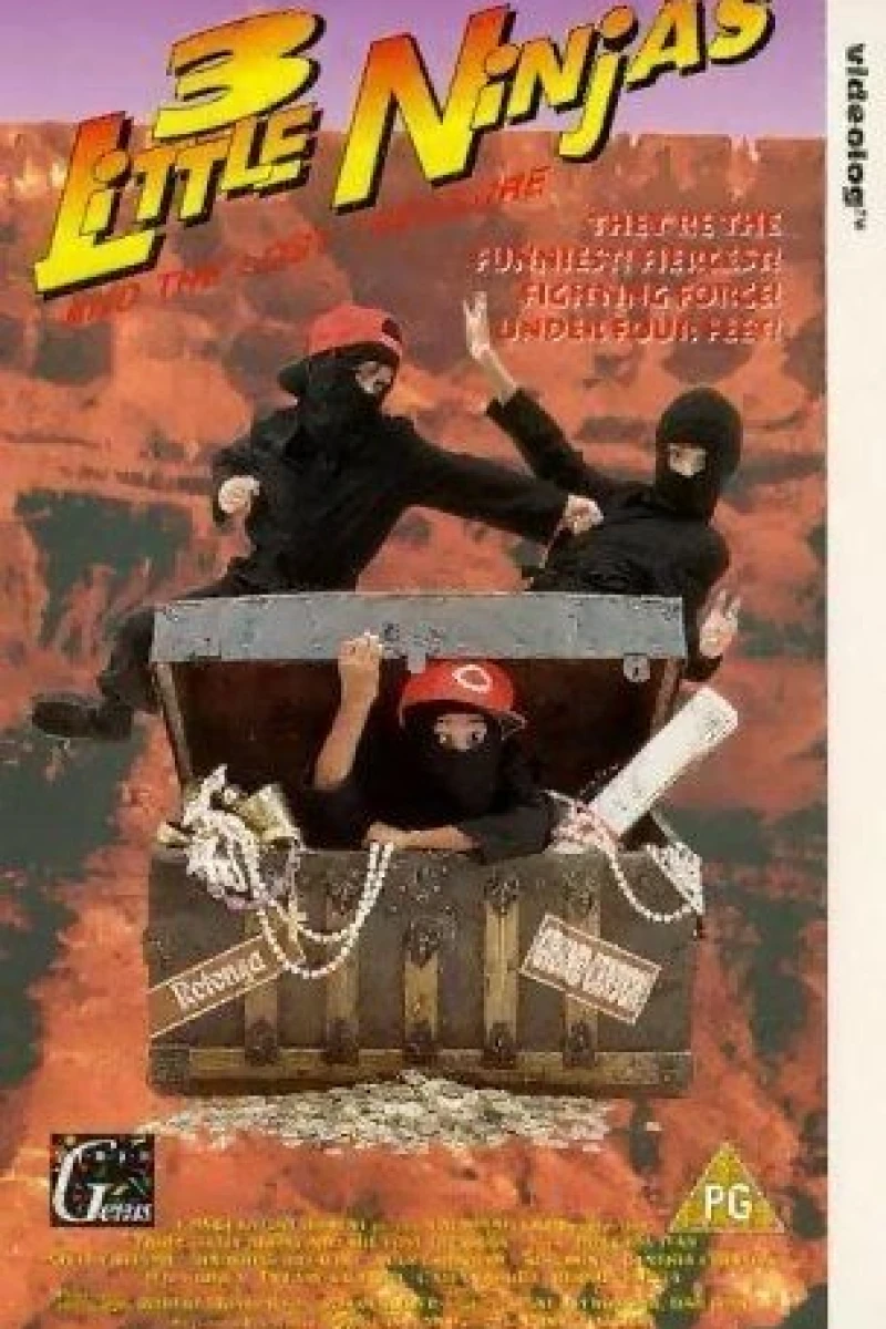 3 Little Ninjas and the Lost Treasure Poster