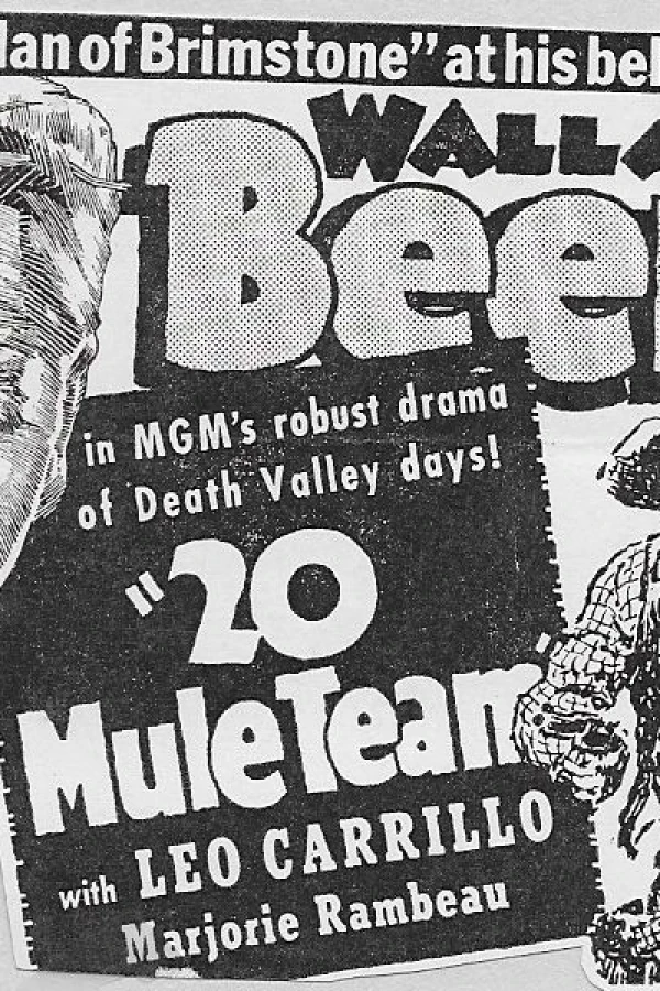 Twenty Mule Team Poster