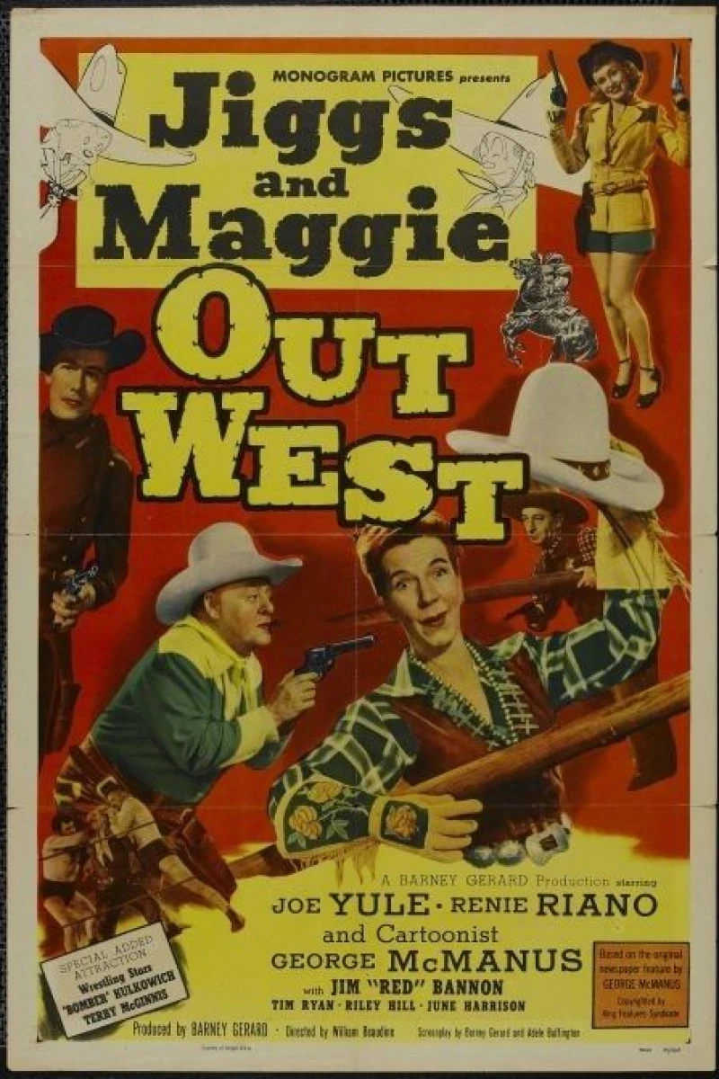 Jiggs and Maggie Out West Poster