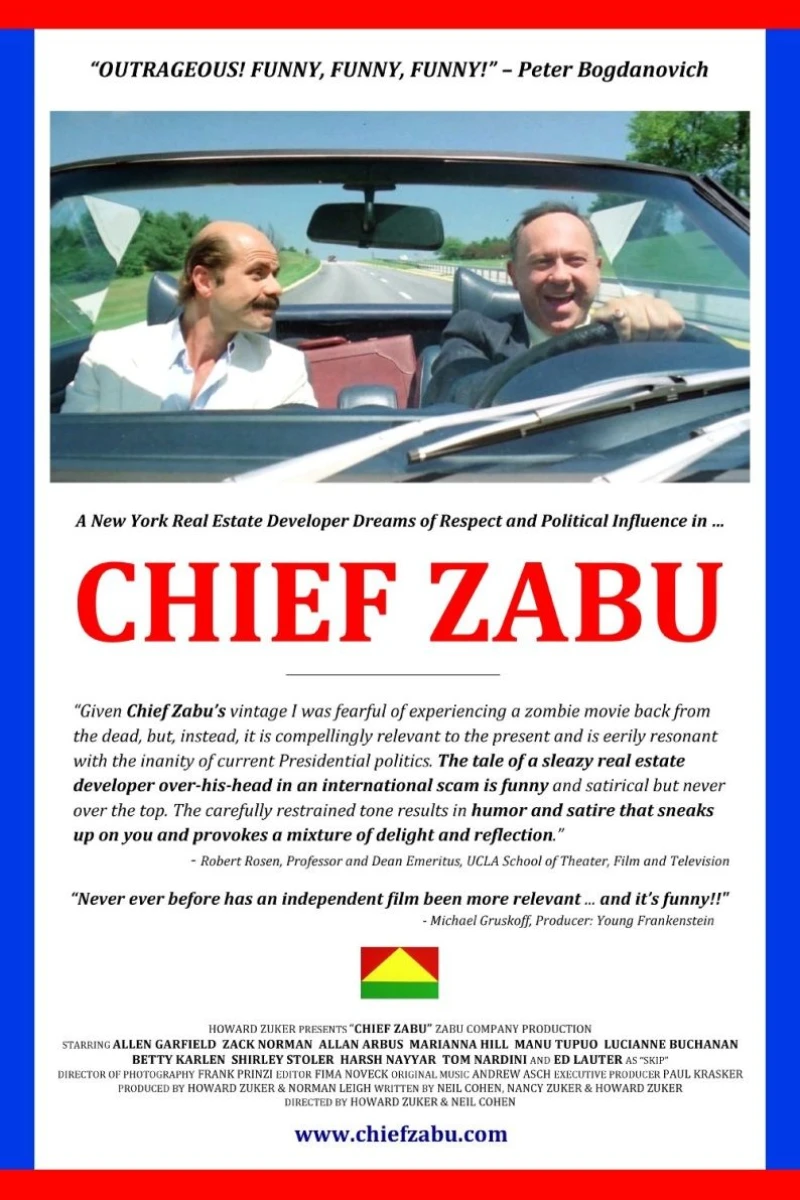 Chief Zabu Poster