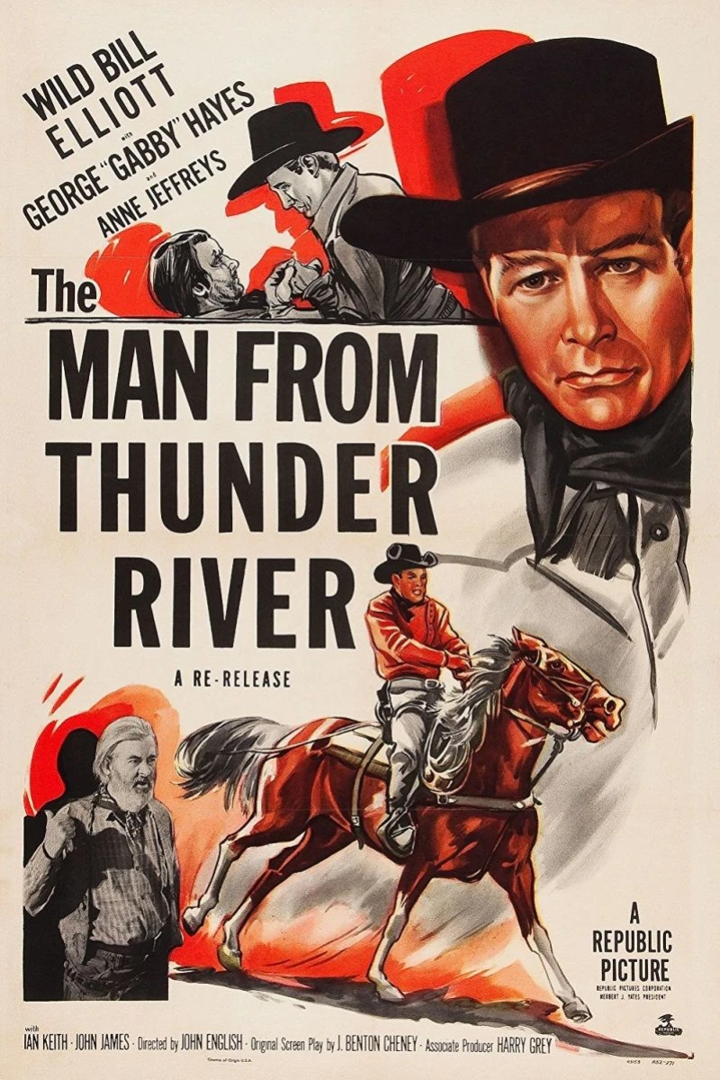 The Man from Thunder River Poster