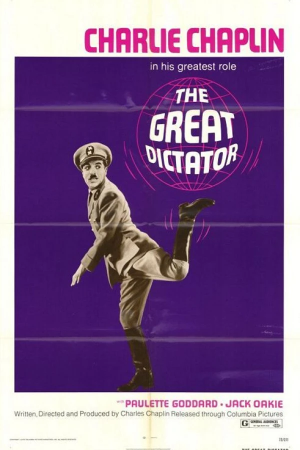 Charlie Chaplin: The Great Dictator Poster
