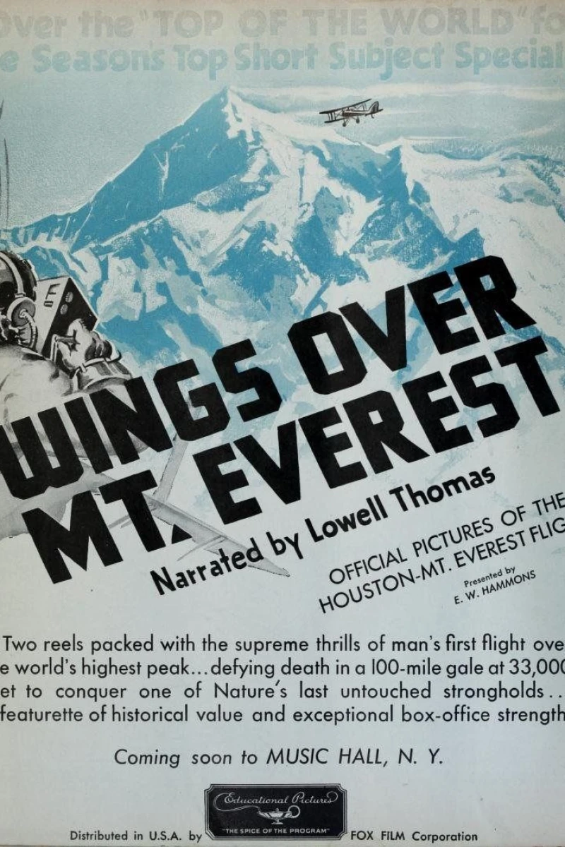 Wings Over Mt. Everest Poster